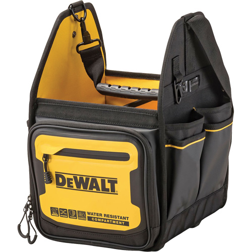 11” Electrician Tote, 34 Pockets, Black/Yellow Ottawa Fastener Supply