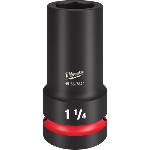 Douille &agrave; paroi extra mince Shockwave Impact Duty, Chocs, 1-1/4", Prise 1", 6 pans, Profond Ottawa Fastener Supply