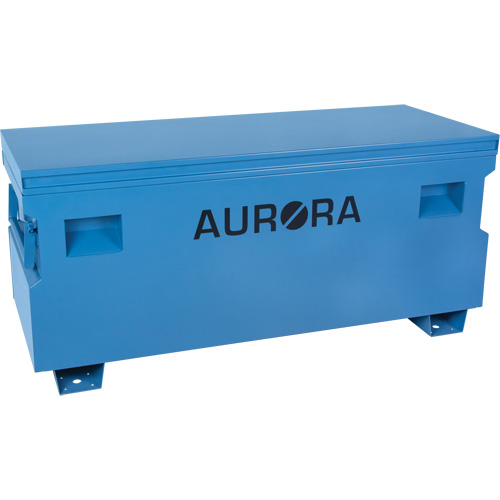 Jobsite Tool Box, 60" x 24" x 27-1/2", Steel, Blue Ottawa Fastener Supply