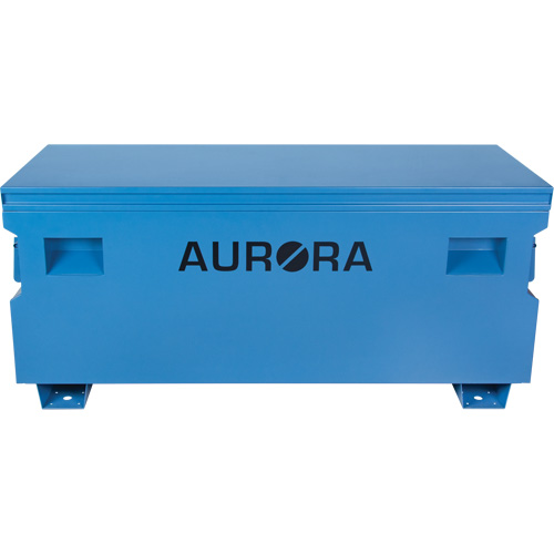 Jobsite Tool Box, 60" x 24" x 27-1/2", Steel, Blue Ottawa Fastener Supply