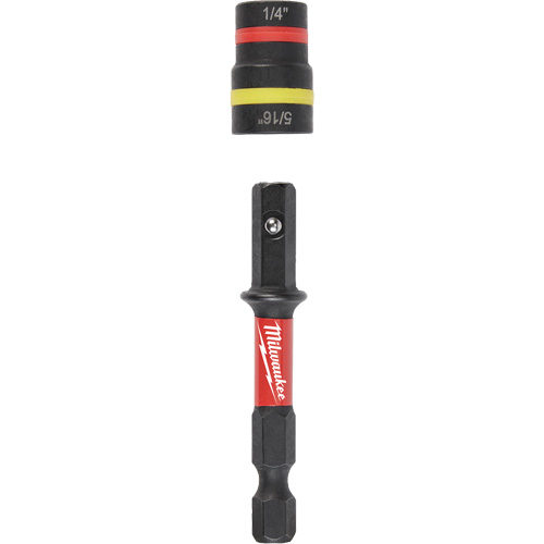 Shockwave Impact Duty Quik-Clear 2-in-1 Nut Drivers, 5/16"/1/4" Drive, 2-1/4" L, Magnetic Ottawa Fastener Supply