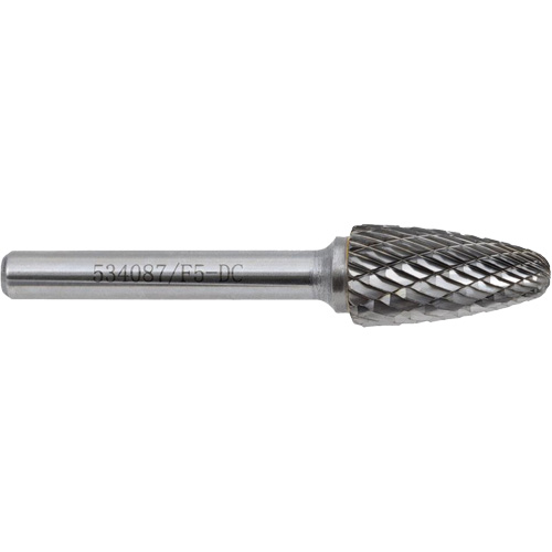 F3-DC Fraise arboriforme JET-KUT (embout rayon), 3/8" dia. Ottawa Fastener Supply