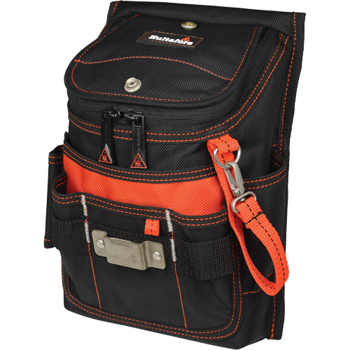 Medium Zip-Top Utility Pouch, Multiple Tool Holder, Ballistic Polyester Ottawa Fastener Supply