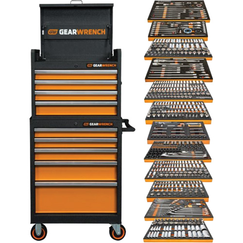 Mechanic's Tool Set & Storage, 791 Pieces Ottawa Fastener Supply