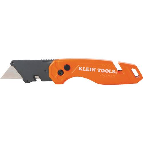 Folding Utility Knife With Blade Storage, 1" Blade, Steel Blade, Metal Handle Ottawa Fastener Supply