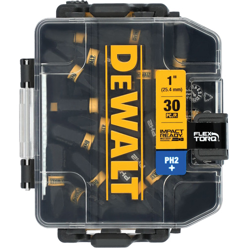Jeu de forets &agrave; chocs FLEXTORQ 30 mcx, Phillips, #2, Prise 1/4" Ottawa Fastener Supply