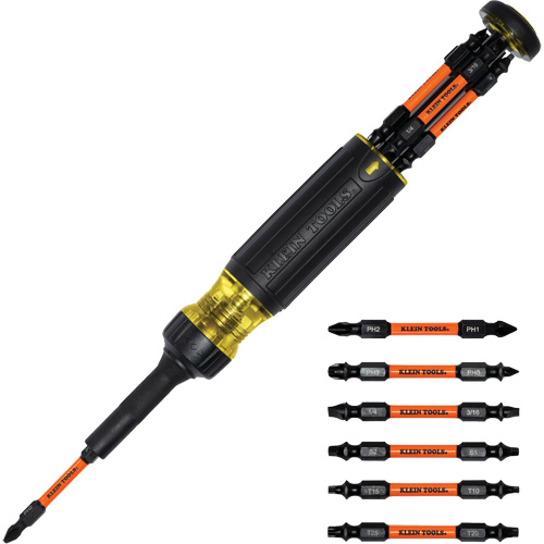 13-in-1 Ratcheting Impact-Rated Screwdriver Ottawa Fastener Supply