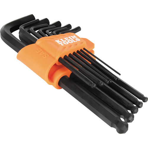 L-Style Ball-End Hex Key Wrench Set, 12 Pcs., Imperial Ottawa Fastener Supply