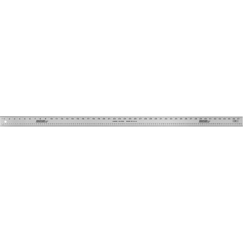 Bordure pouce/m&eacute;trique droite en aluminium, 48" lo, 2" la Ottawa Fastener Supply