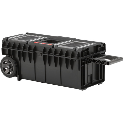 Arx Long Rolling Tool Chest, 31-1/5" x 15-1/5" x 12-7/10", Black Ottawa Fastener Supply