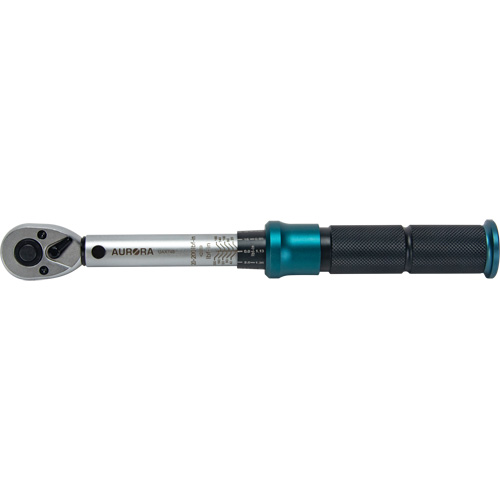 72-Tooth Torque Wrench, Click, 1/4" Square Drive, 20 - 200 in-lbs. Ottawa Fastener Supply