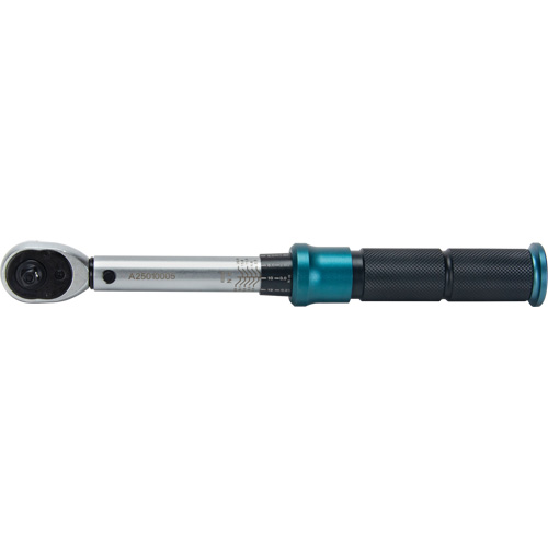 72-Tooth Torque Wrench, Click, 1/4" Square Drive, 20 - 200 in-lbs. Ottawa Fastener Supply