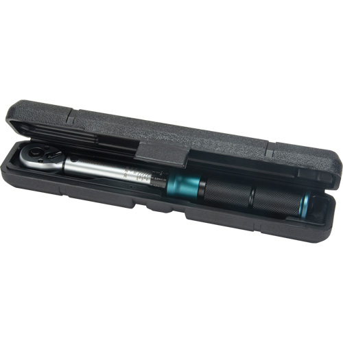 72-Tooth Torque Wrench, Click, 1/4" Square Drive, 20 - 200 in-lbs. Ottawa Fastener Supply