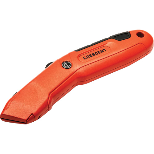 Auto-Retracting Safety Knife, 1", Steel, Aluminum Handle Ottawa Fastener Supply