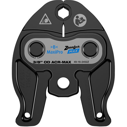 3/8" ZoomLock&reg; MAX Press Jaw for M12 FORCE LOGIC Press Tools Ottawa Fastener Supply