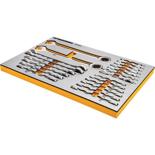 MEGAMOD Master Mechanics Tool Set in Premium Modular Foam Trays with Tool Storage, 1024 Pieces Ottawa Fastener Supply
