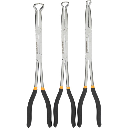 Double-X Hose Grip Plier Set, 3 Pieces Ottawa Fastener Supply