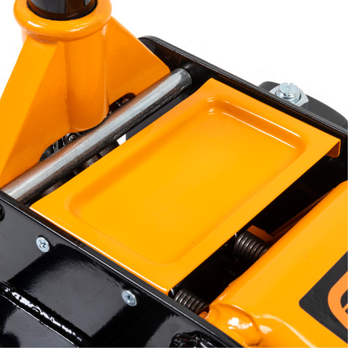 Cric &agrave; planchers pour usage intensif, 3 tonne(s) Capacit&eacute;, 5-1/4" Abaiss&eacute;e, 18-1/4" &eacute;lev&eacute;e, Hydraulique &agrave; main Ottawa Fastener Supply