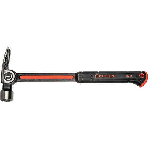 Milled-Face Framing Hammer, 28 oz., Solid Steel Handle, 16" L Ottawa Fastener Supply