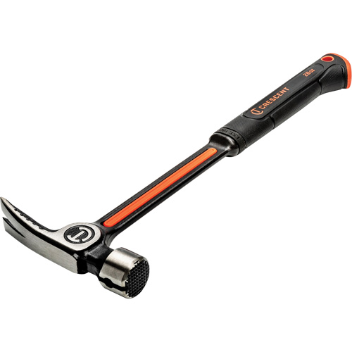 Milled-Face Framing Hammer, 28 oz., Solid Steel Handle, 16" L Ottawa Fastener Supply