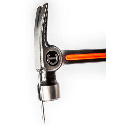 Milled-Face Framing Hammer, 28 oz., Solid Steel Handle, 16" L Ottawa Fastener Supply
