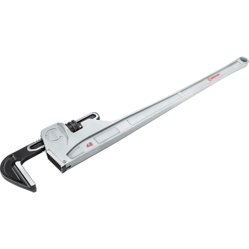 Pipe Wrench, 6" Jaw Capacity, 48" Long, Powder Coated Finish, Non-Ergonomic Handle Ottawa Fastener Supply