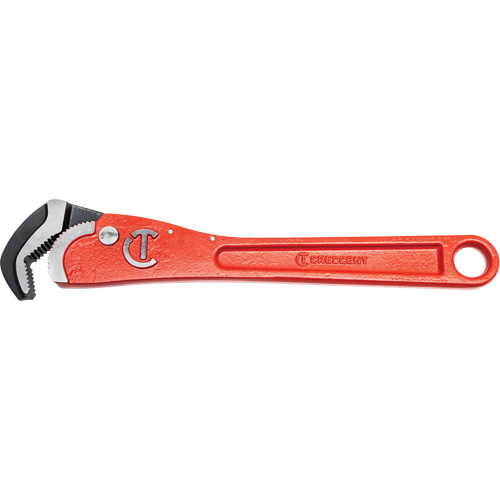 Self-Adjusting Pipe Wrench, 1-1/2" Jaw Capacity, 12" Long, Powder Coated Finish, Non-Ergonomic Handle Ottawa Fastener Supply