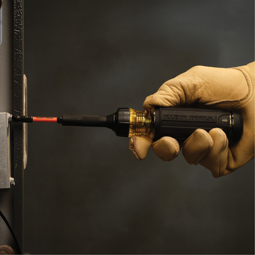 15-in-1 Ratcheting Impact-Rated Multi-Bit Torsion Zone Screwdriver, 9-1/2" L, Cushion Grip Handle Ottawa Fastener Supply