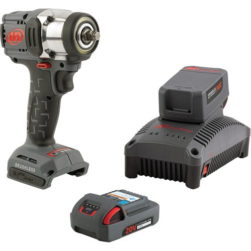 Compact Cordless Impact Driver Kit, 20 V, 3/8" Socket Ottawa Fastener Supply