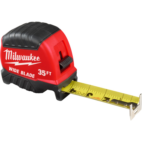 Wide Blade Tape Measure, 1-3/8" x 35' Ottawa Fastener Supply