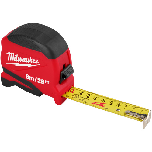 Compact Tape Measure, 1" x 26' Ottawa Fastener Supply