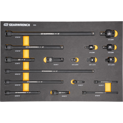 Jeu d'outils de m&eacute;canicien dans des plateaux modulaires en mousse avec conteneur de rangement, 247 morceaux Ottawa Fastener Supply