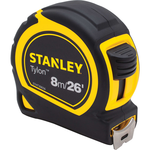 Tylon Measuring Tape, 1" x 26'/8 m, Imperial & Metric Graduations Ottawa Fastener Supply