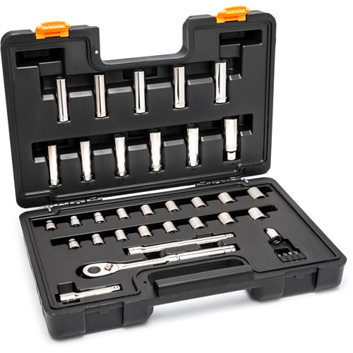 3/8” Drive 72-Tooth, 12-Point Drive Mechanics Tool Set Ottawa Fastener Supply