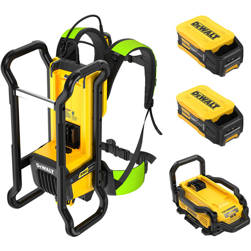 Ensemble de vibrateur sac-&agrave;-dos POWERSHIFT Ottawa Fastener Supply