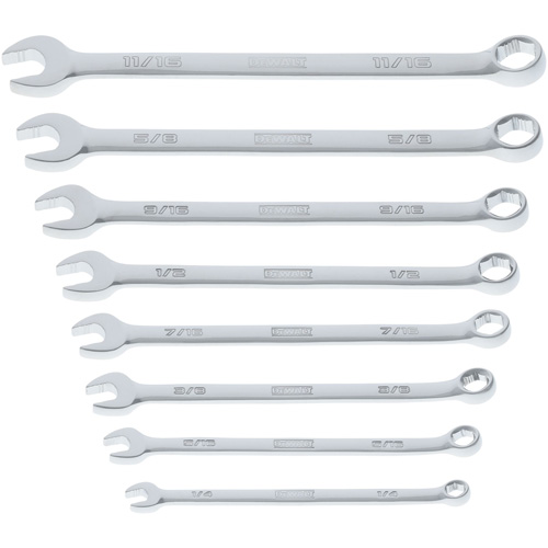 TOUGHSERIES Wrench Set, Combination, 8 Pieces, Imperial Ottawa Fastener Supply