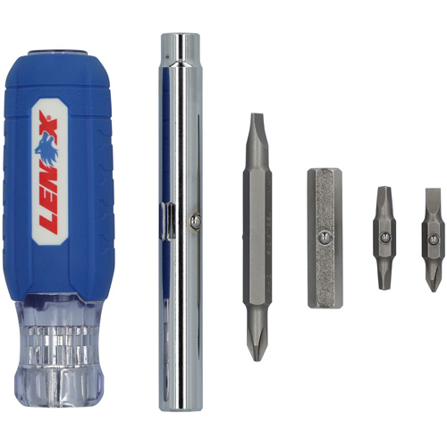 9-in-1 Multi-Bit Screwdriver, Textured Handle Ottawa Fastener Supply