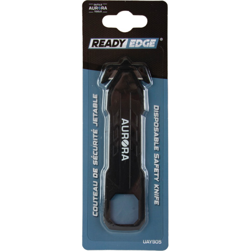 Couteau de s&eacute;curit&eacute; jetable , Acier inoxydable, Prise en Plastique Ottawa Fastener Supply