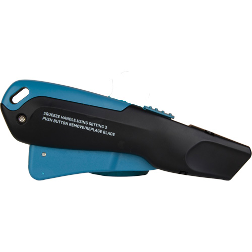 Retractable Safety Knife , Stainless Steel, Heavy-Duty, Plastic/Aluminum Handle Ottawa Fastener Supply