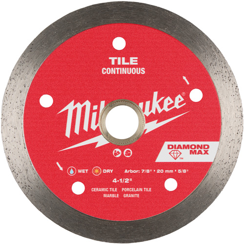 DIAMOND MAX Continuous Tile Diamond Blade Ottawa Fastener Supply