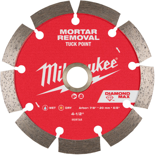 DIAMOND MAX Tuck Point Diamond Blade Ottawa Fastener Supply