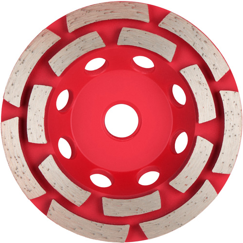 Meule boisseau diamant&eacute;e &agrave; rang&eacute;e double DIAMOND MAX Ottawa Fastener Supply