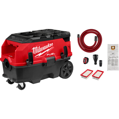 M18 FUEL PACKOUT 9 Gallon Dual-Battery Dust Extractor with VACLINK, 27-3/4" x 16-3/4" x 19" Ottawa Fastener Supply