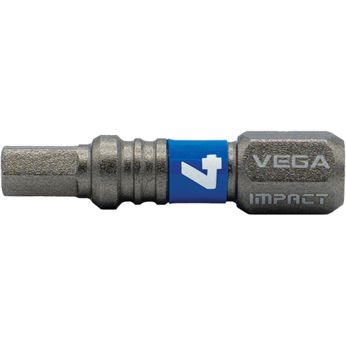 Embout Impactech, Hexagonale, 4 mm, Prise 1/4" Ottawa Fastener Supply