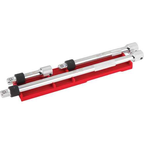 Locking Extension Set, 3/8" Drive, Chrome Finish, 3 Pcs Ottawa Fastener Supply