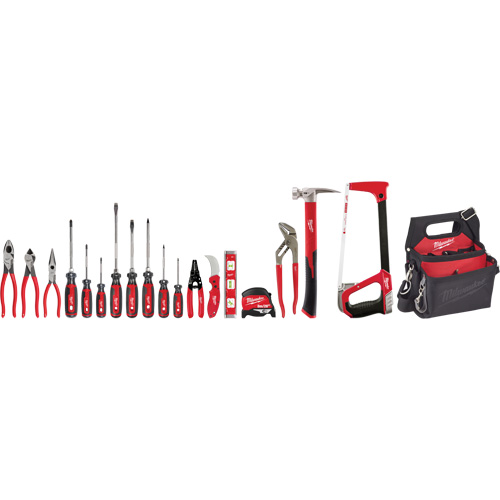 Trousse doutils &agrave; main pour apprenti &eacute;lectricien Ottawa Fastener Supply