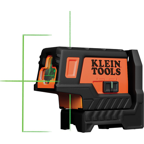 Compact Green Cross-Line Laser Level with Plumb Spot Ottawa Fastener Supply