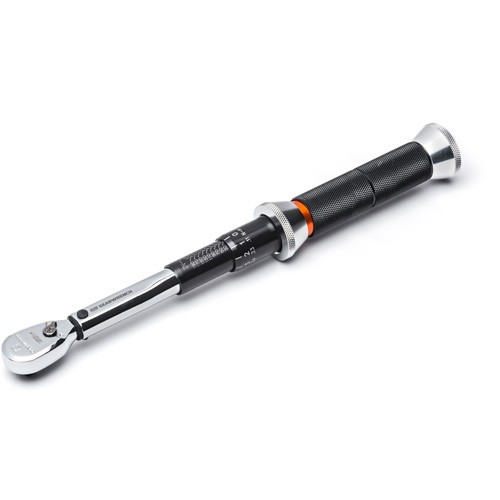 120XP Micrometer Torque Wrench, 1/4" Square Drive, 3.95 - 23.16 N.m/30 - 200 in-lbs. Ottawa Fastener Supply