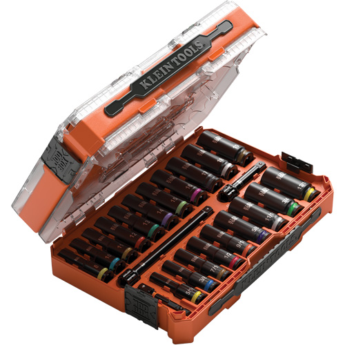 Jeu de douilles KNECT, 23 Mcx, Chocs, Prise de 3/8", Profond Ottawa Fastener Supply