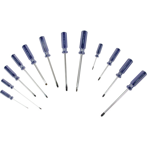 Slotted & Philips Screwdriver Kit, 12 Pcs. Ottawa Fastener Supply